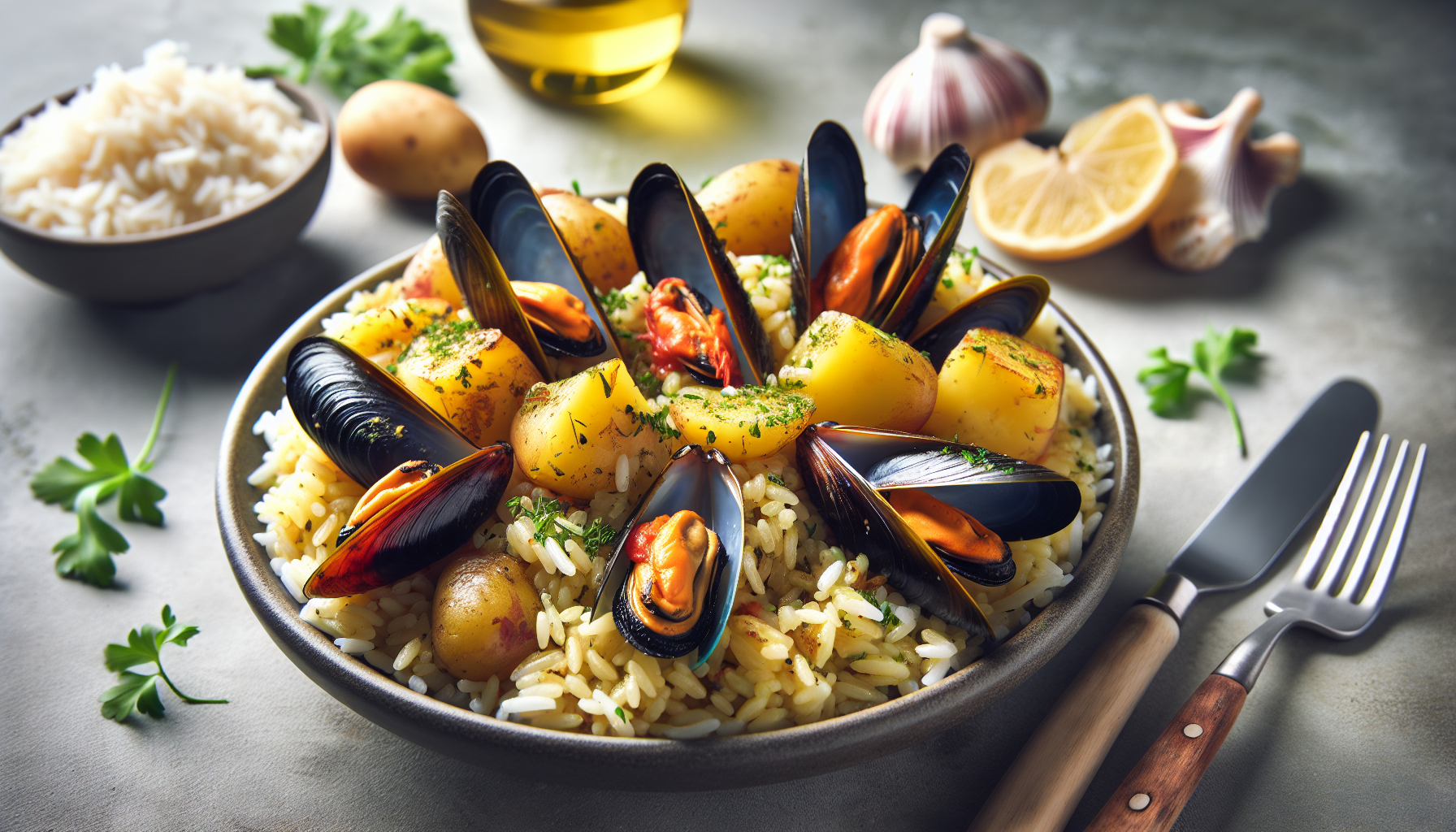 riso patate e cozze